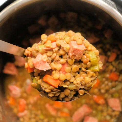 Ninja foodi ham cheap and bean soup recipe