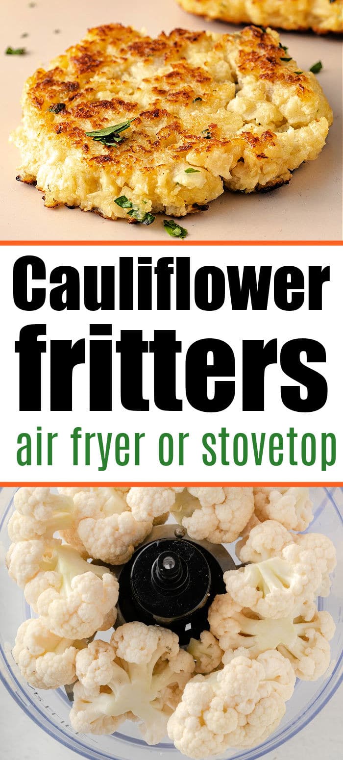 Air Fryer Cauliflower Pancakes Stovetop Directions Cauliflower Fritters