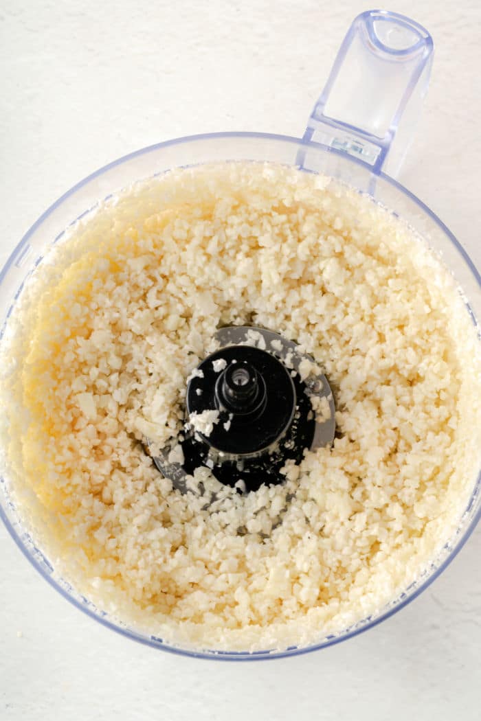 cauliflower in food processor