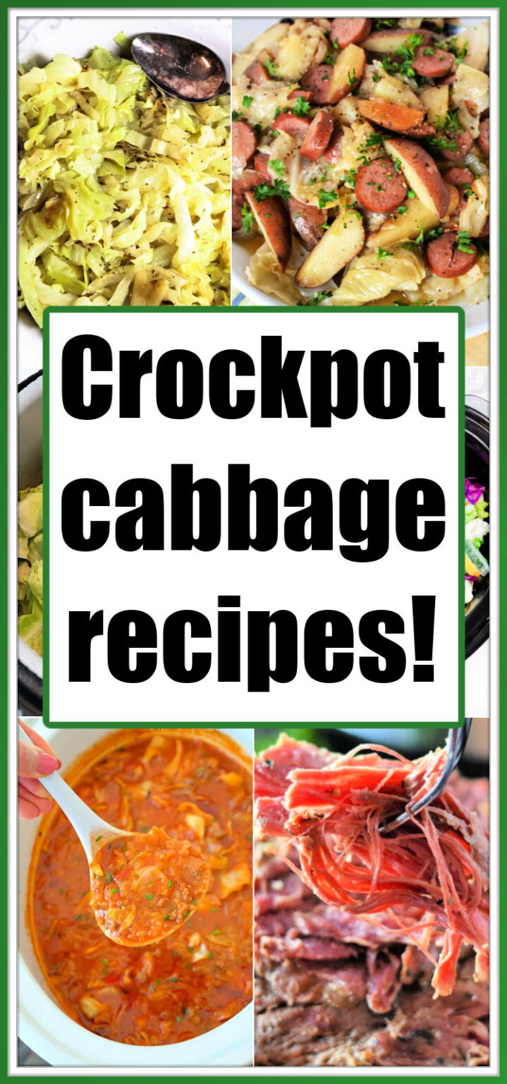 Simple Crockpot Cabbage Recipes Cabbage in Slow Cooker