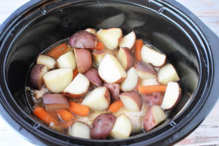 crockpot chicken and potatoes