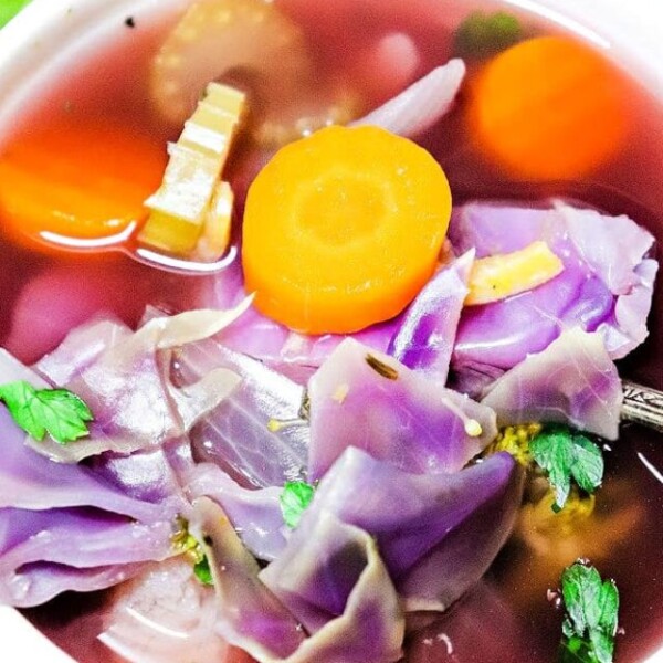 red cabbage soup recipe