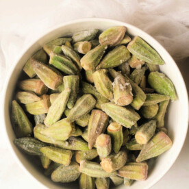 how to cook frozen okra