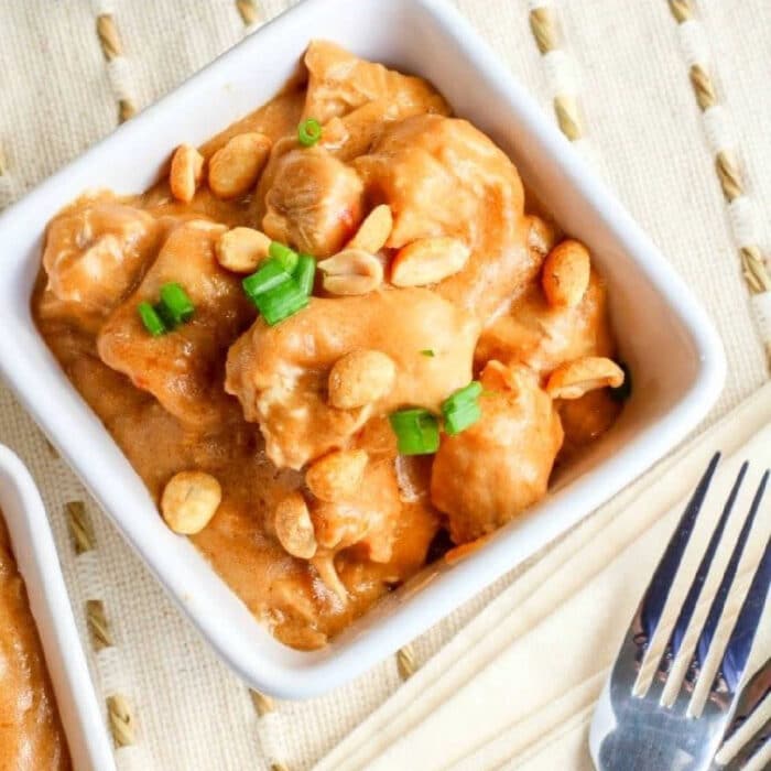 instant pot peanut butter chicken