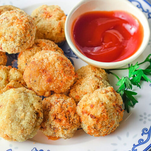 Air Fryer Mashed Potato Balls - Ninja Foodi Mashed Potato Cakes