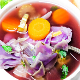 red cabbage soup recipe