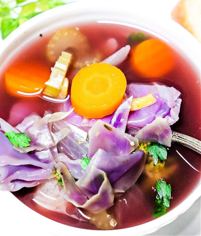 Cabbage Vegetable Soup · The Typical Mom