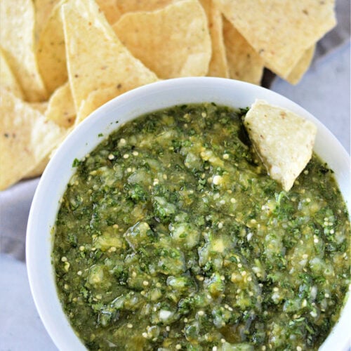Copycat Qdoba Salsa Verde Recipe · The Typical Mom