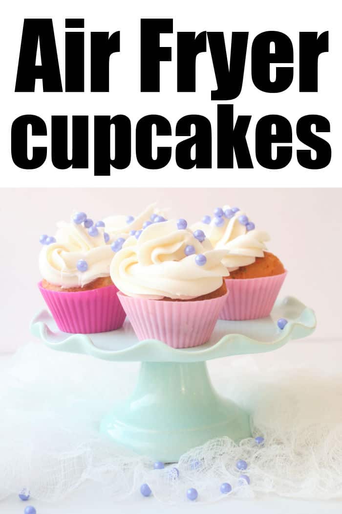 I made cupcakes in my air fryer using the easiest recipe ever - ready in  eight minutes