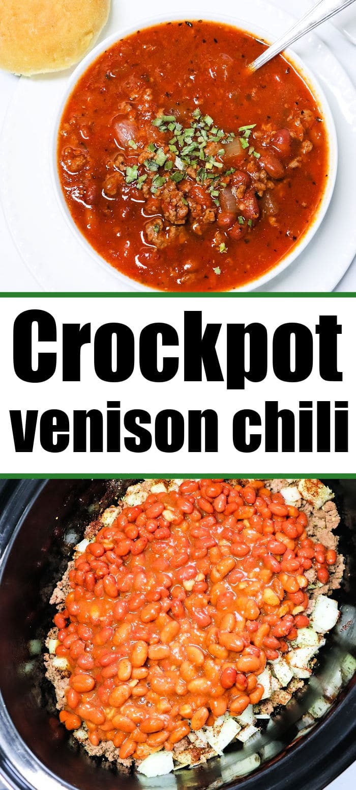 Best Crockpot Venison Chili Recipe · The Typical Mom