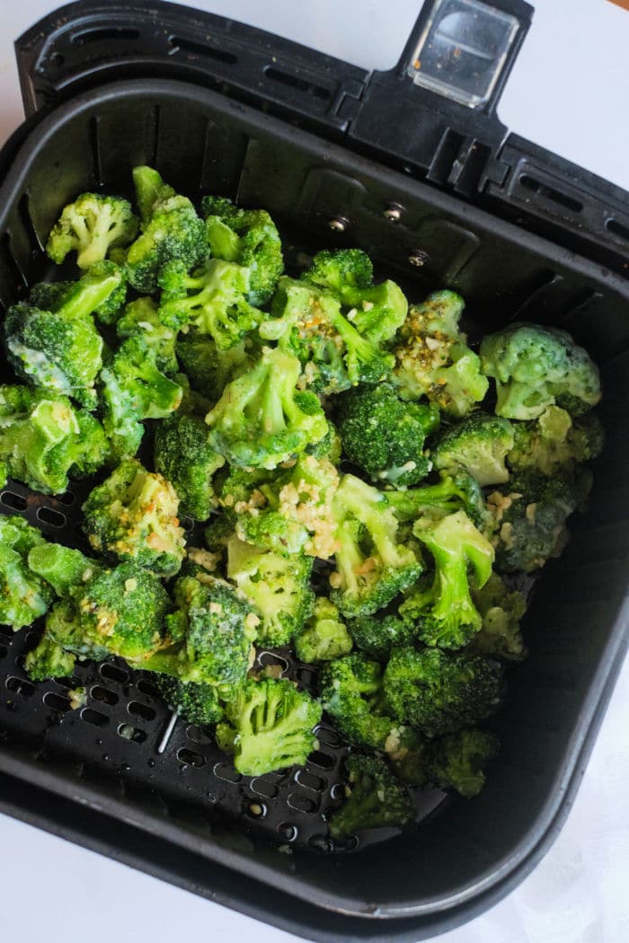 Broccoli in shop air fryer