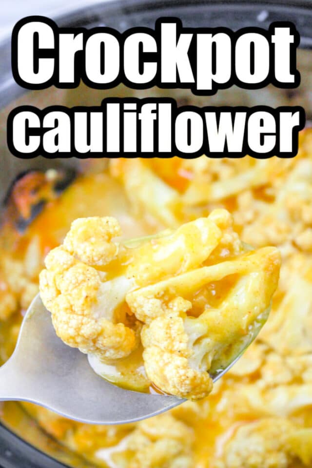 Slow Cooker Cheesy Cauliflower Mac and Cheese Recipe