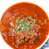 ground venison crockpot chili recipe