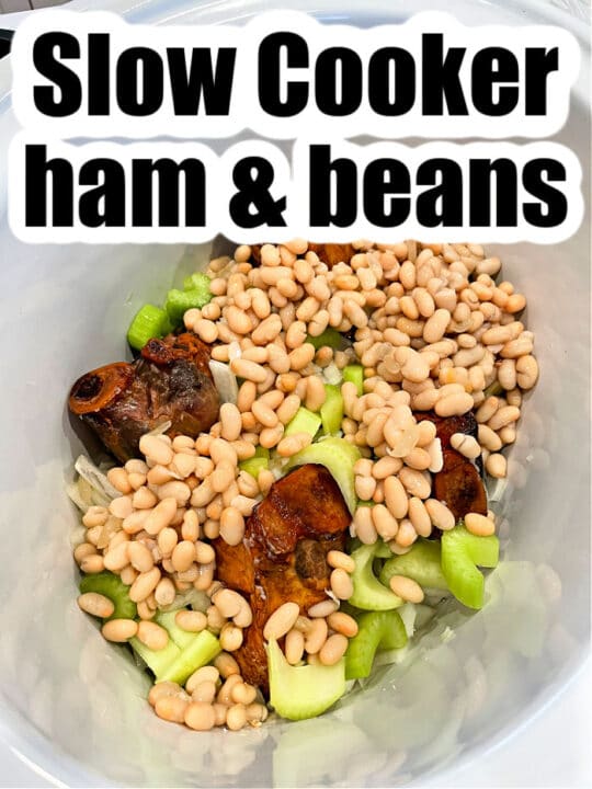 How to Cook Ham Hocks in Slow Cooker with Beans for Soup