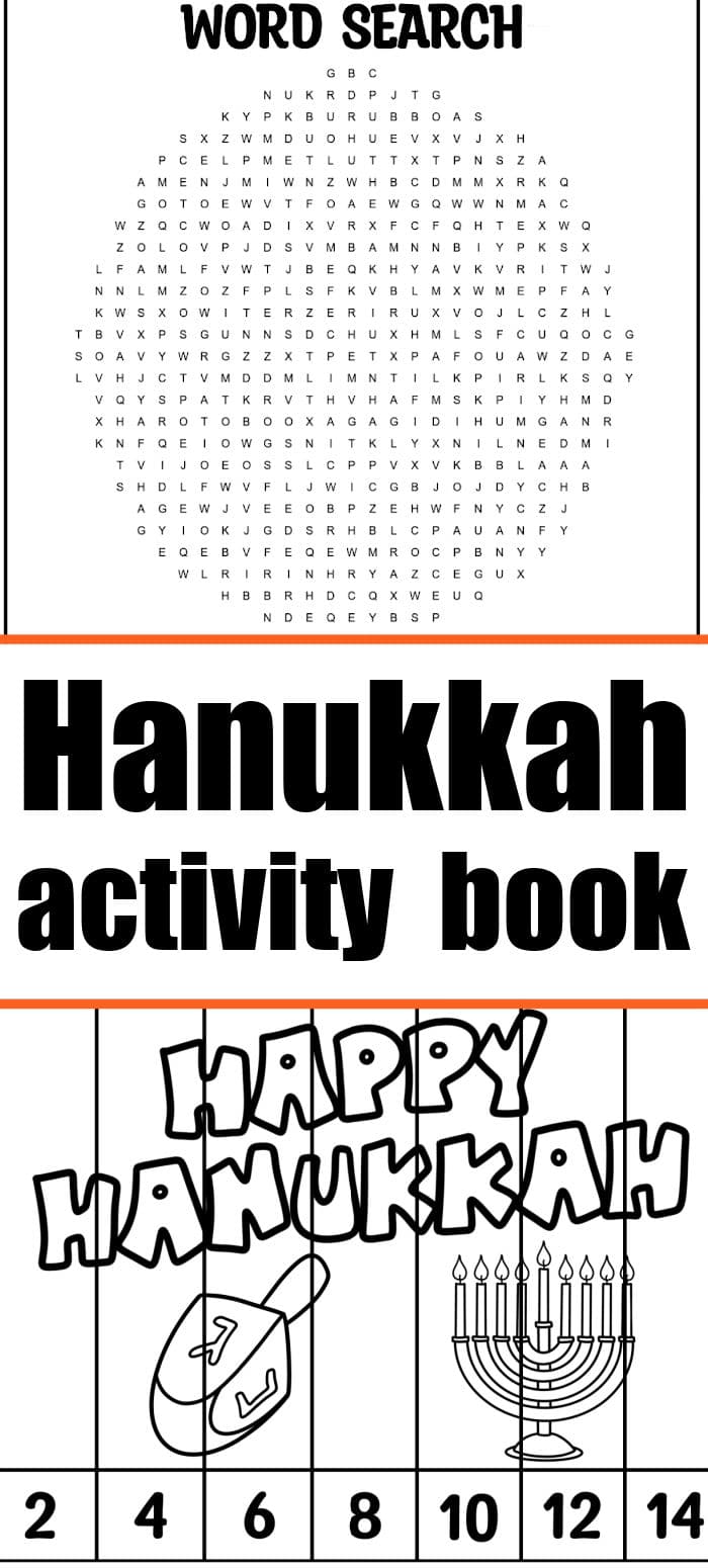Free Hanukkah Coloring Pages - PDF Coloring Pages
