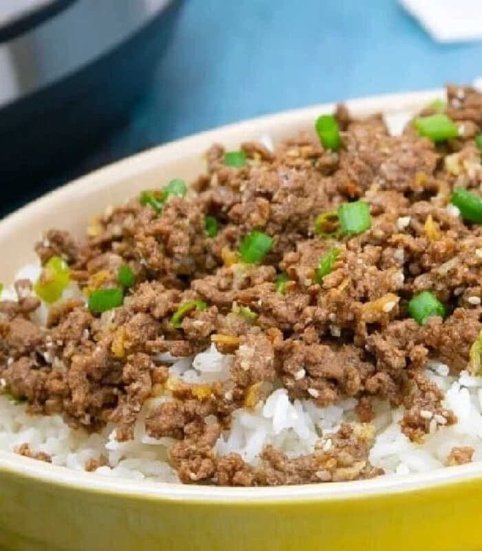 instant pot korean ground beef