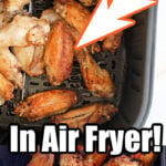 reheat wings in air fryer