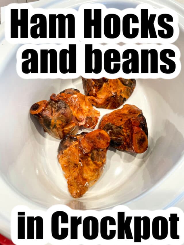 How to Cook Ham Hocks in Slow Cooker with Beans for Soup