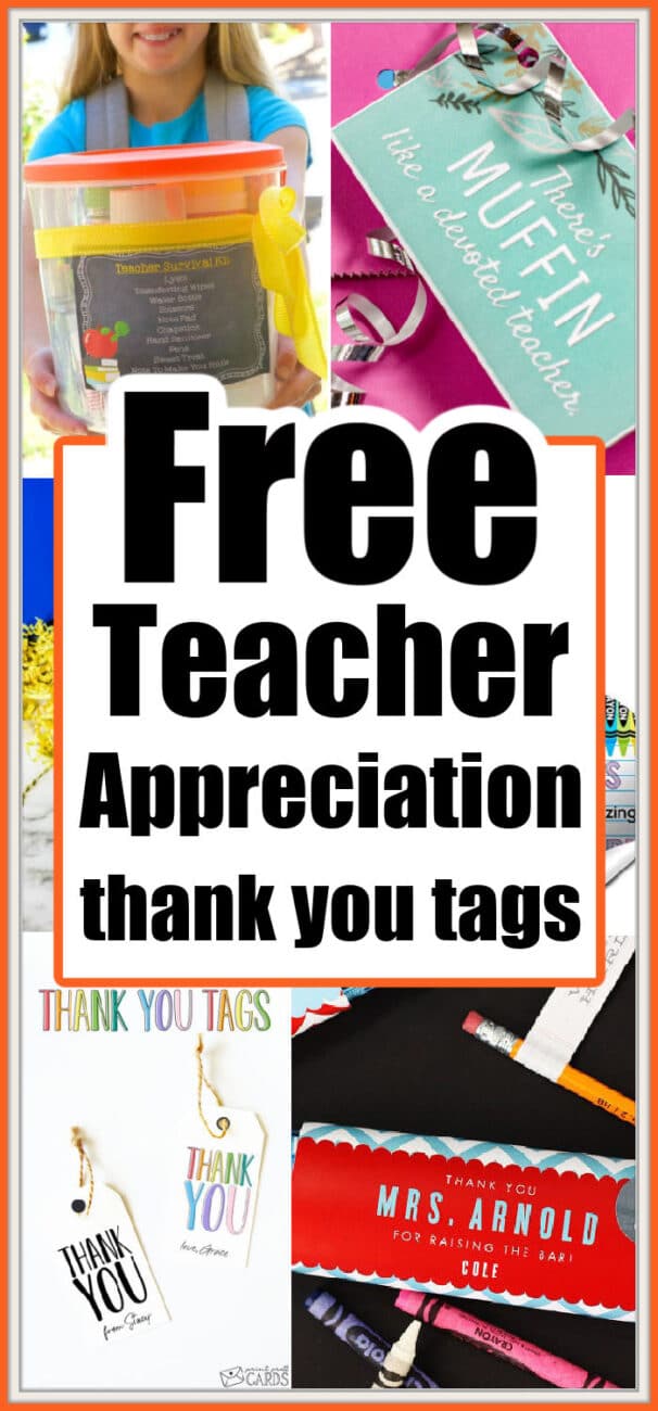 Teacher Appreciation Printables