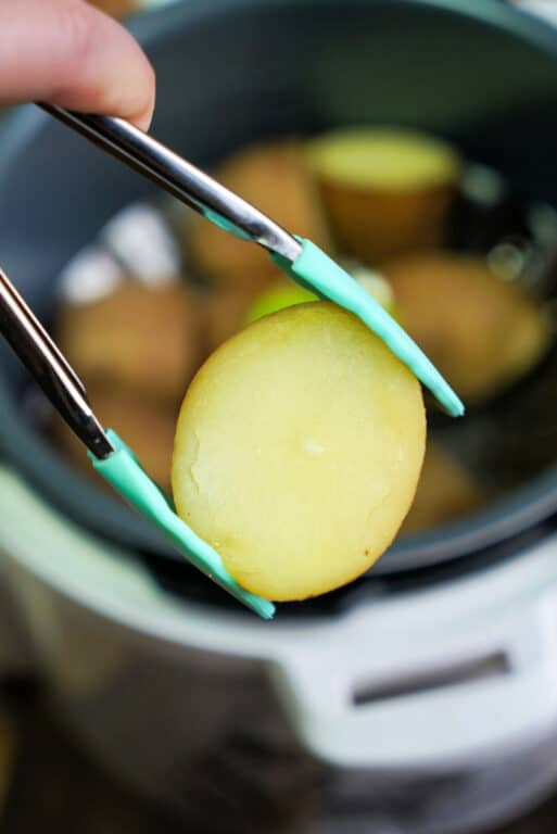 Boiling Potatoes in Instant Pot Ninja Foodi Boiled Potatoes