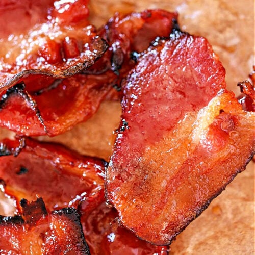 Air Fryer Maple Candied Bacon Ninja Foodi Candied Bacon