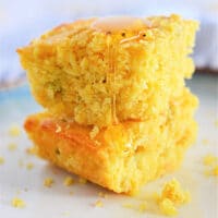 Jiffy Cornbread with canned corn