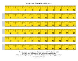 Free Printable Measuring Tape - Measuring Tape Printable