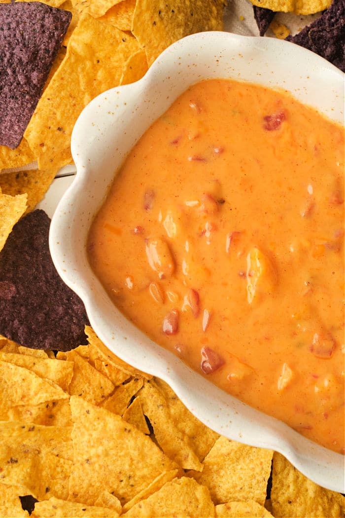 Cheesy Shrimp Rotel Dip Recipe · The Typical Mom