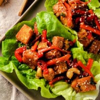 Tofu Lettuce Wraps recipe