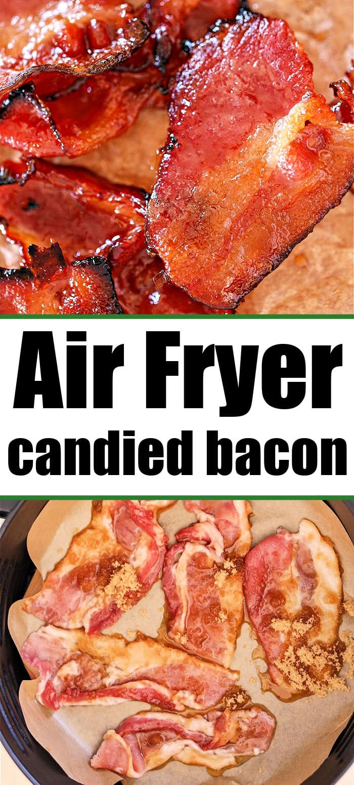 Air Fryer Maple Candied Bacon Ninja Foodi Candied Bacon