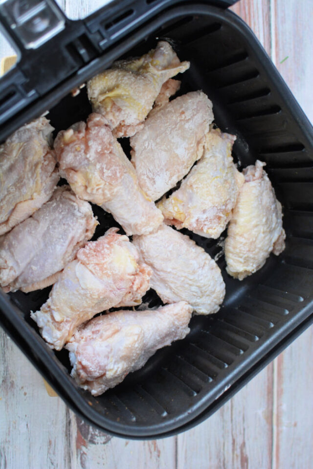 Air Fryer Chicken Wings Baking Powder in Ninja Foodi or Cosori