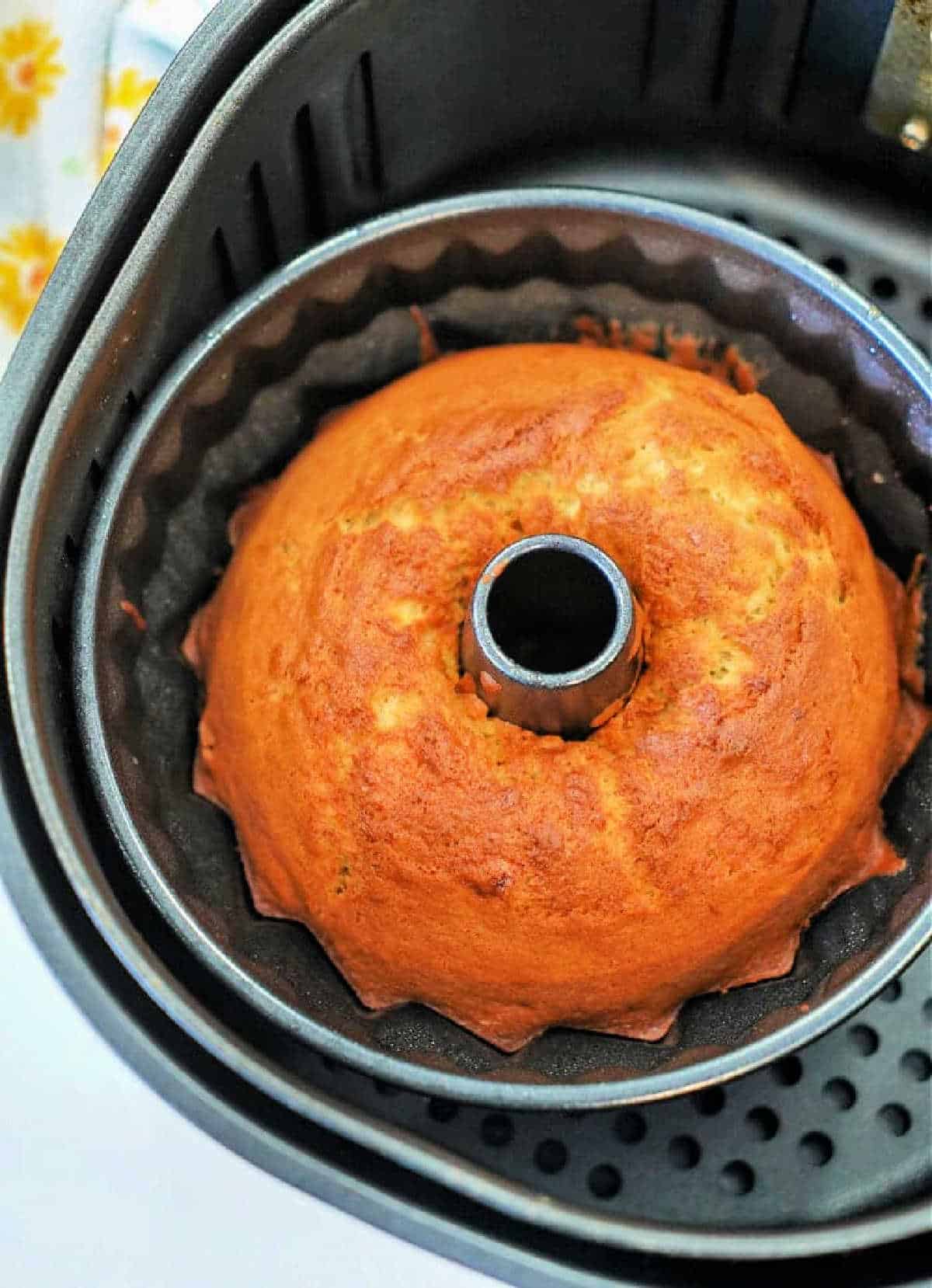 Ninja foodi bundt online cake