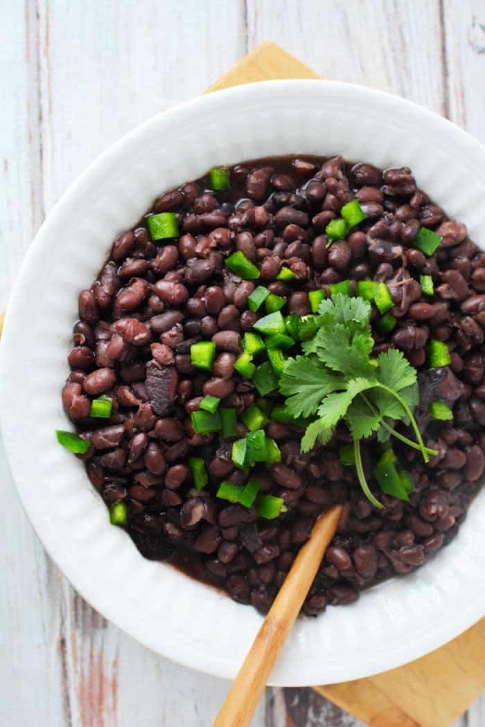 Crock Pot Black Beans · Easy Family Recipes