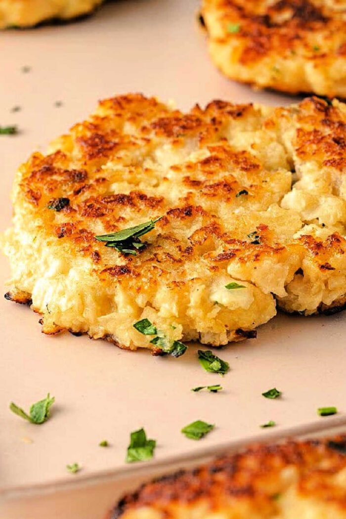 cauliflower pancakes recipe