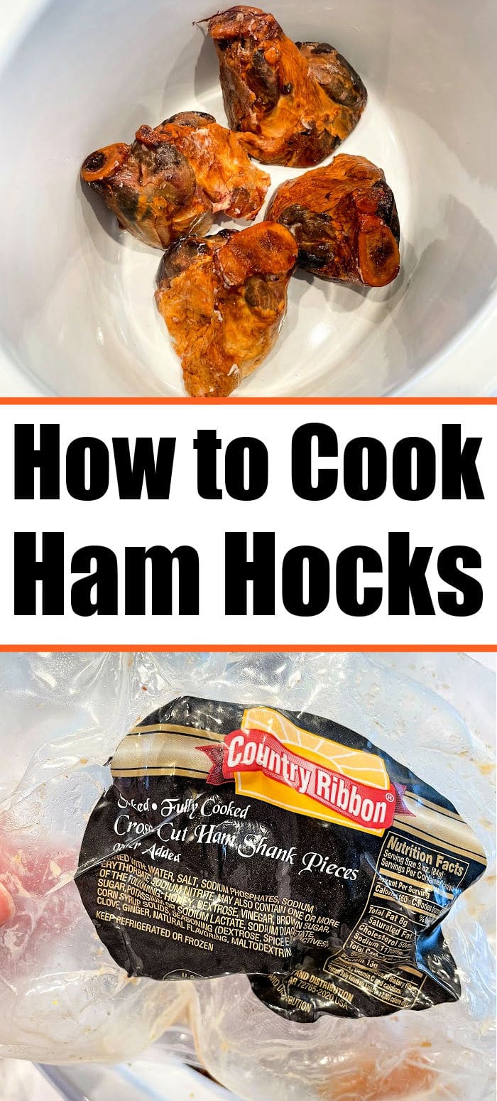 How to Cook Ham Hocks in Slow Cooker with Beans for Soup