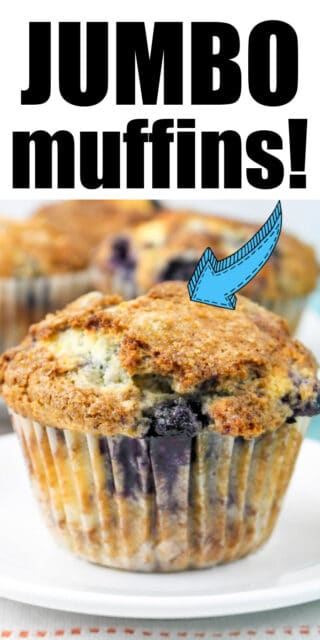 How to Make Jumbo Blueberry Muffins with Buttermilk