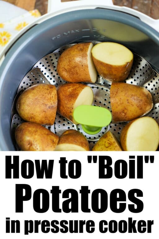 Boiling Potatoes in Instant Pot Ninja Foodi Boiled Potatoes