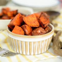 ninja foodi sweet potato cubes