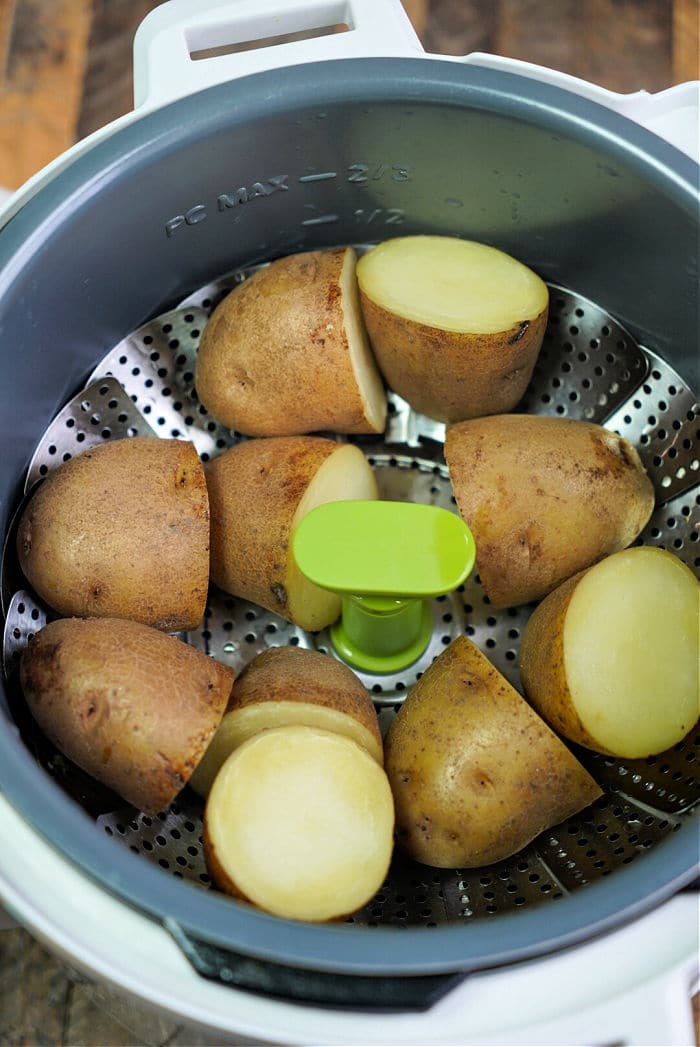 Boiling Potatoes in Instant Pot Ninja Foodi Boiled Potatoes