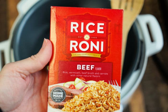 boxed rice in instant pot