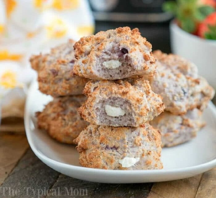 2 ingredient air fryer bagel bites