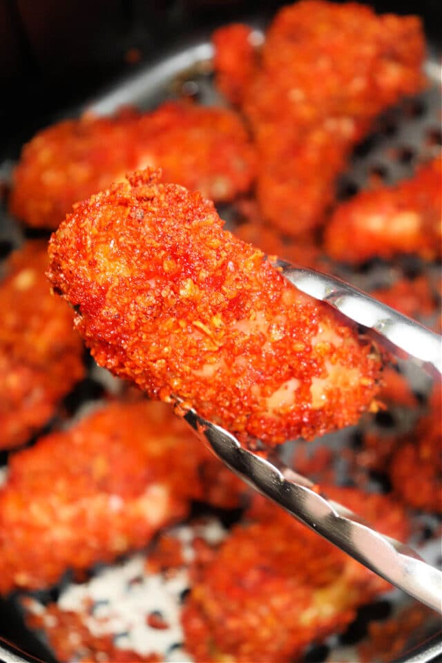 Air Fryer Doritos Ranch Dipped Hot Wings Doritos Hot Wings