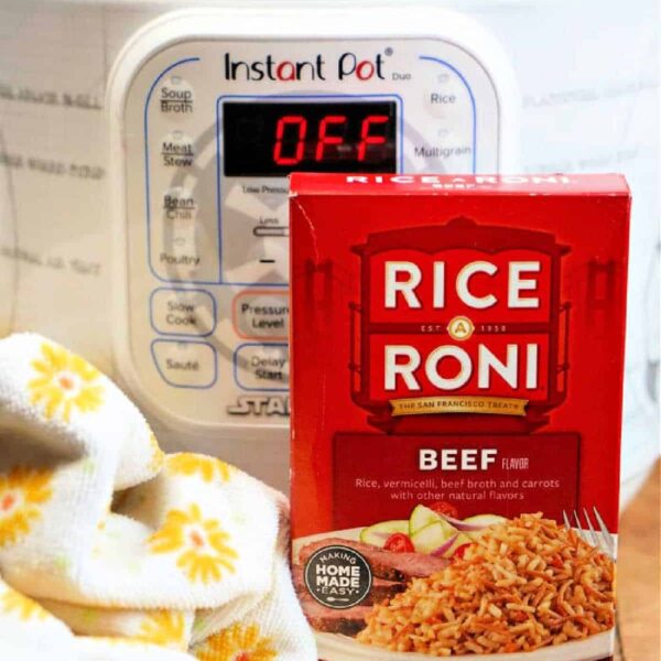 How Long to Cook Rice a Roni Instant Pot