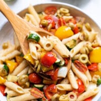 Roasted Vegetable Pasta Salad