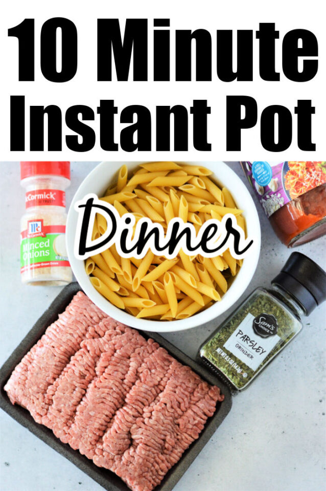 Instant Pot Penne Pasta Spaghetti Ninja Foodi Penne Pasta