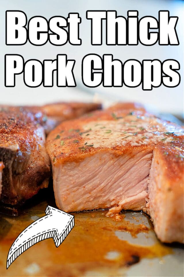 How to Cook 2 Inch Thick Pork Chops To Tender with Dry Rub
