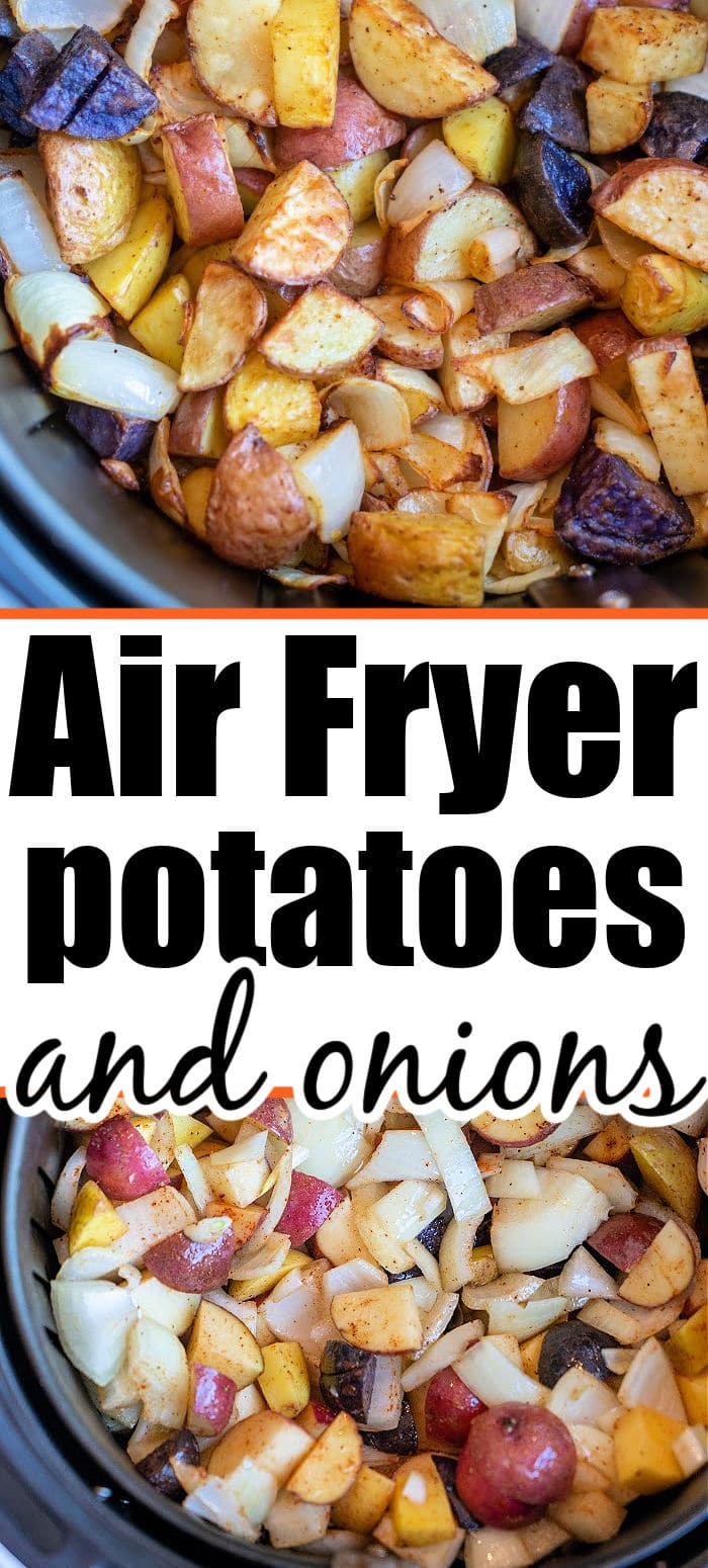 Air Fryer Potatoes and Onions Ninja Foodi Potatoes and Onions