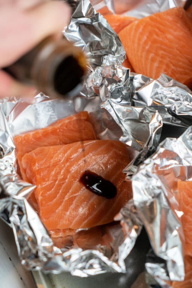 Oven Baked Teriyaki Salmon in Foil Salmon Foil Packets