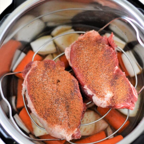 Frozen Steak in Pressure cooker