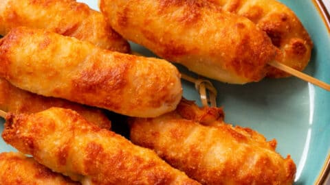Homemade Corn Dogs in Air Fryer